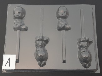 237sp Precious Seconds Baby Chocolate Candy Lollipop Mold FACTORY SECOND